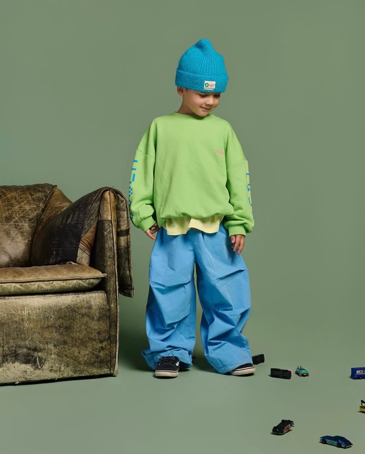 Tech pant sky blue