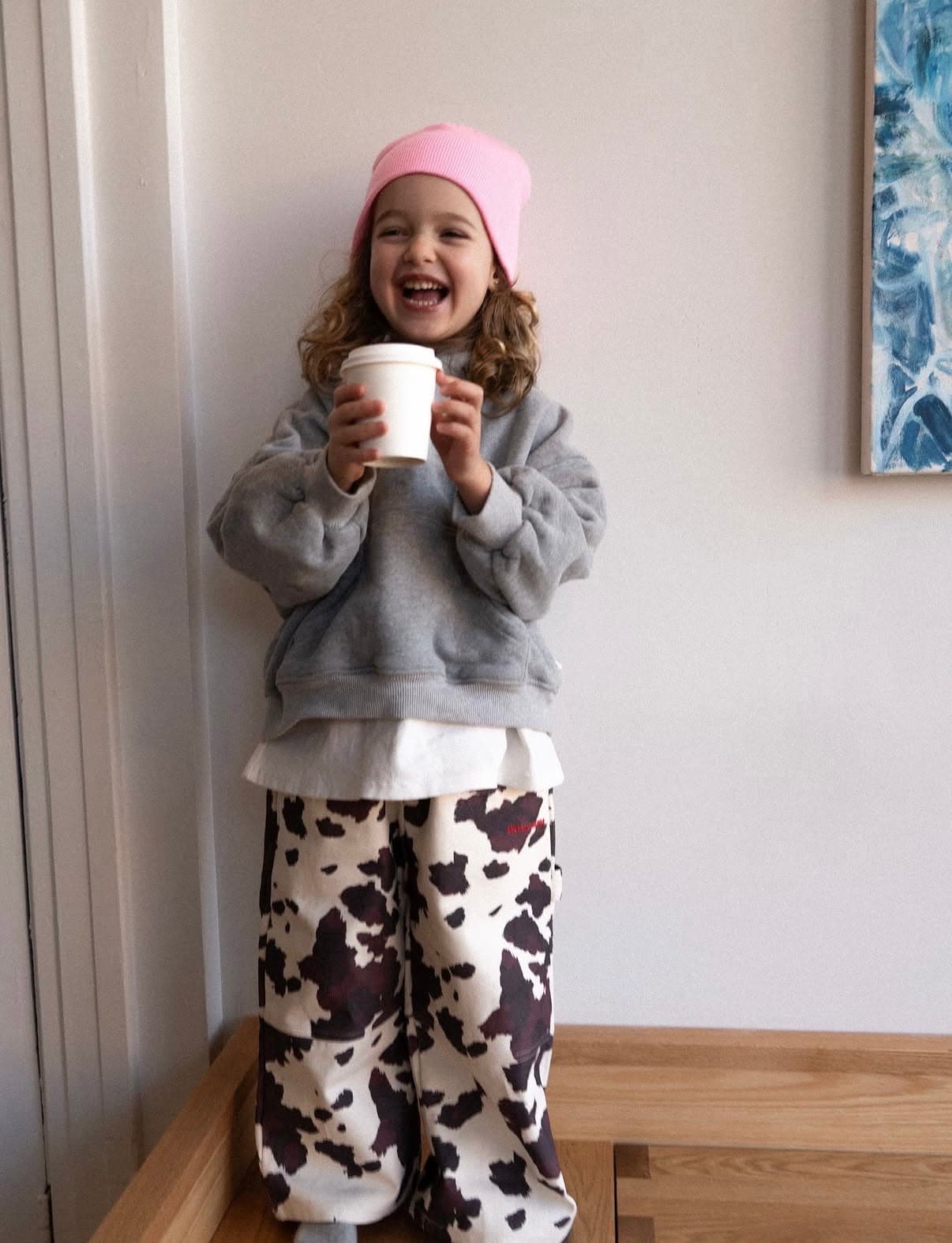 Cow pants