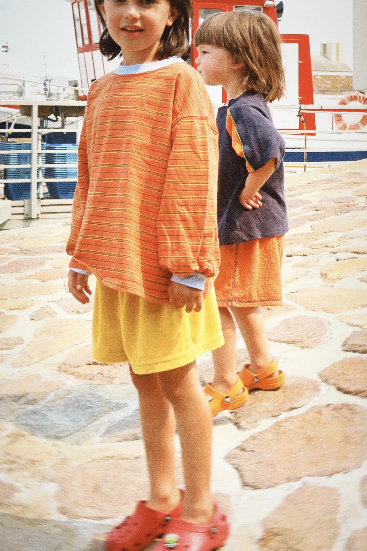 Lizzie long sleeve tangerine dream