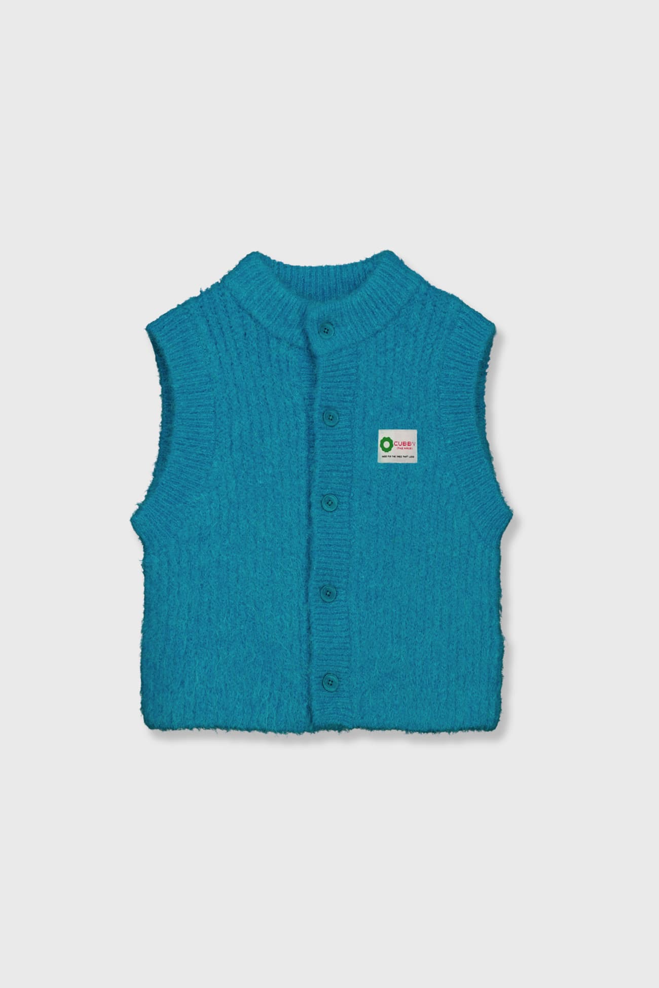 Teddy Vest Ibiza Blue